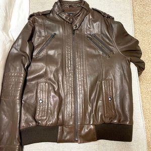 Brown Leather Jacket in great condition